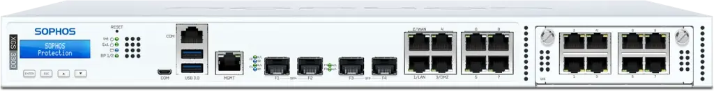 Sophos XGS 3300 1U Rackmount Firewall