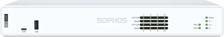 Sophos XGS 138 (Gen 2) Desktop Firewall
